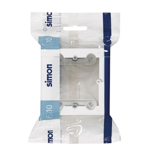 Caja de superficie blanca S10 (Simon F1090751030 )