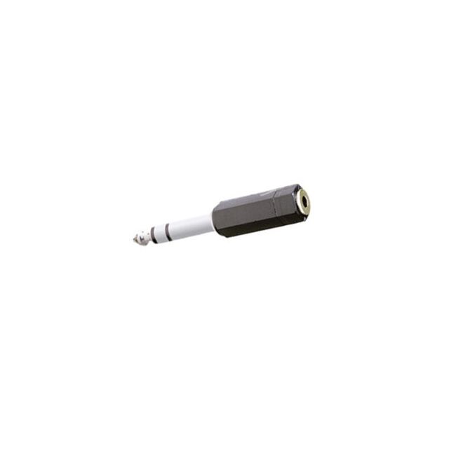 Jack adaptador audio estéreo 6,3 mm a hembra estéreo 3,5 mm (Electro DH 13.350)