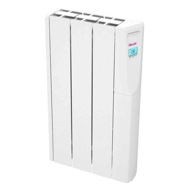 Emisor fluido programable aluminio serie Z Advanced 500W 3 elementos (Fácula Z0500AD)