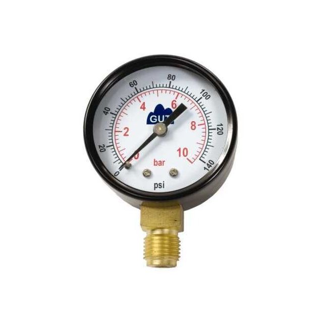 Manómetro salida inferior ø50 mm. (GUT Y50RAD)