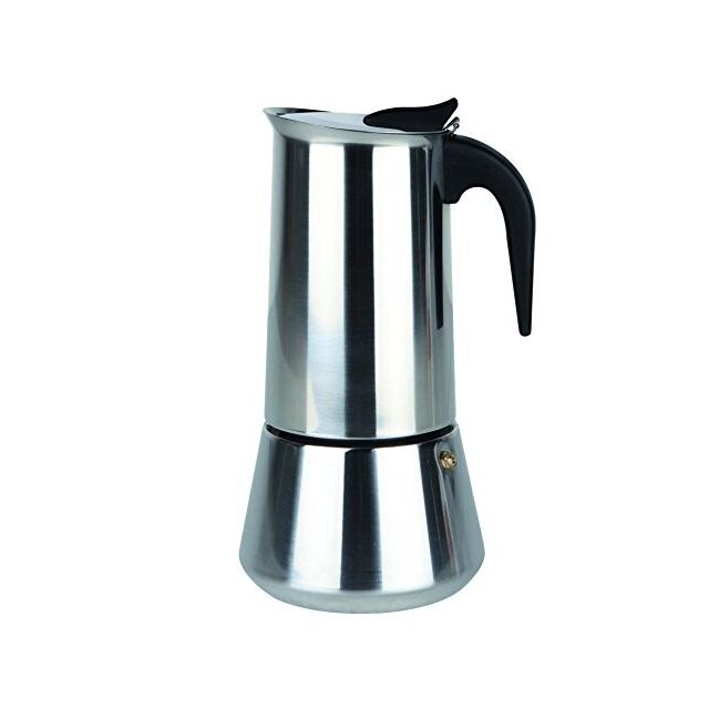 Cafetera italiana de acero inoxidable 12 tazas (Orbegozo KFI1250)