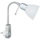 Flexo con clavija modelo Ligara E14 con interruptor (Trio Lighting 8911211-07)