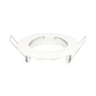 Aro fijo redondo empotrable blanco GU10 Øcorte: 66mm. (GSC 200405013)
