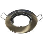 Aro redondo fijo empotrable cuero GU5,3 Øcorte: 60mm. (44006-C)