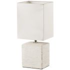 Lámpara beige cerámica de sobremesa modelo Ping E14 (Trio Lighting R50131001)