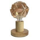 Lámpara base de sobremesa modelo Kline de madera E27 (F-Bright 1200104-M)