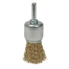 Cepillo copa alambre de acero con espiga Ø12mm (Mota FAB012)