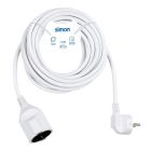 5m. prolongación manguera  3x1,5mm. 16A blanca (Simon PL165103)