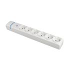 Base múltiple serie ION 6 tomas sin cable con interruptor 16A 250V (Solera 8096PIL)
