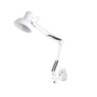 Aplique de pared tipo flexo modelo Samassi E27 blanco (GSC 204200055)