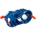 Caja universal de mecanismos eficiente 2 elementos con fijación por bridas (Solera 5725E)