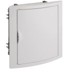 Caja empotrable 8 elementos cuadro y puerta blanco 205x233x72mm. (Solera 5108)