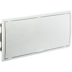 Caja empotrable 22 elementos cuadro y puerta blanco 450x222x72mm. (Solera 8690)
