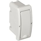 Caja empotrable 2 elementos cuadro y puerta blanco 60x130x62mm. (Solera 8692)