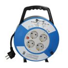 15m. extensible eléctrico 4 tomas 13A 3x1,5mm. IP20 (GSC 100510002)