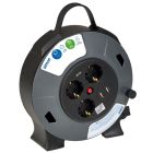 5m. extensible enrollacables 3 tomas + 2 USB 3x1,5mm IP20 (Simon EX924301)