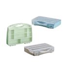 Estuche multiusos colores con 7 compartimento 280x200x50 mm (Plastic 2059)