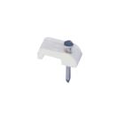 Caja de 100 uds. de grapas blancas para cable plano 2x1 - 3x0,7 mm2 (Lapafil 1103)