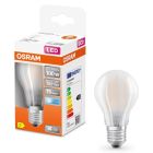Lámpara estándar cristal Led mate Retrofit 10W 4000°K 1521Lm (Osram 4058075434028)