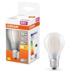 Lámpara estándar cristal Led mate Retrofit 11W 2700°K 1521Lm (Osram 4058075124660)