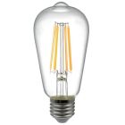 Lámpara pera cristal LED Clara E27 12W 1600Lm 3000ºK 144x64mm. (B&B 121170)