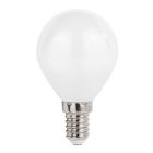 Lámpara esférica cristal Led mate E14 4W 4000°K 410Lm (Spectrum WOJ+14336)