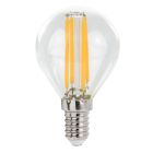 Lámpara esférica cristal Led clara E14 4W 4000°K 510Lm (Spectrum WOJ+14334)