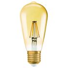 Lámpara Led pera cristal edición Vintage 1906 Osram E27 4W 2400°K 410Lm. (Osram 091377)