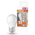 Lámpara Led esférica E27 4,9W 4000°K 407Lm 45x82mm (Osram 023088)