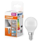 Lámpara Led esférica E14 5W 4000°K 470Lm (Osram 4058075430815)