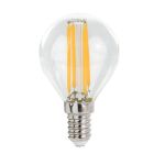 Lámpara esférica cristal Led clara E14 5,5W 4000°K 700Lm (Spectrum WOJ+14390)