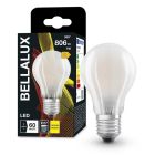 Lámpara estándar cristal mate Led 6,5W  E27 2700°K 806Lm (Bellalux 4058075115330)