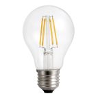 Lámpara estándar cristal Led clara E27 7W 2700°K 750Lm (Spectrum WOJ+14599)