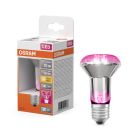 Lámpara reflectora crital Led fotosíntesis R63 E27 7,5W 2700°K 100° (Osram 245138)