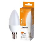 Lámpara vela Led Libertina E14 8W 3000K 710Lm (GSC 600015001)