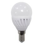 Lámpara esférica Led cerámica E14 9W 4000°K 900Lm (BB Electron 120641)