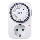 Programador diario 24h. ajuste 15 min. blanco Coati (Simon AF131412)