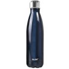 Botella termo de pared doble sin BPA inoxidable 18/10 500 ml.azul (Ibili 758450 B)
