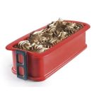 Molde silicona con base de cristal templado rectangular 28cm (Ibili 875900)