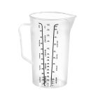 Jarra de plástico graduada 1L ø 100x170mm.