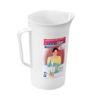 Jarra especial para batir blanca 1L ø 100x170mm (Plastic 1263)