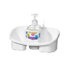 Estropajero con dosificador blanco (Plastics 1190)