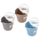 Cubo fregar con escurridor 12L colores surtidos (Plastic 3019)