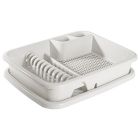 Escurreplatos con bandeja Maui 50cm colores surtido  (Hega 16519)