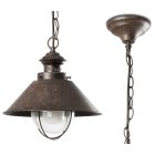 Colgante serie náutica marrón 12W IP33 (Faro 71138)