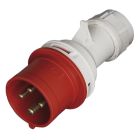 Clavija aérea cetac 4P rojo (3P + T) 16A IP44 380-415V (GSC 2300384)