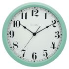 Reloj de pared vintage verde mint ø33,4cm (GSC 405005003)