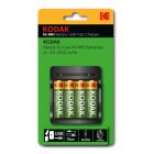 Cargador de pilas R6 (AA) y R3 (AAA) 2100mAh (Kodak 30424265)