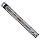 Barra de cortina curva extensible 800x100/1750mm. (Mirtak B-57213)