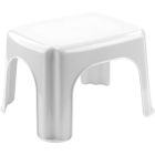 Taburete blanco plástico 21x7x32 (Hega 18295)